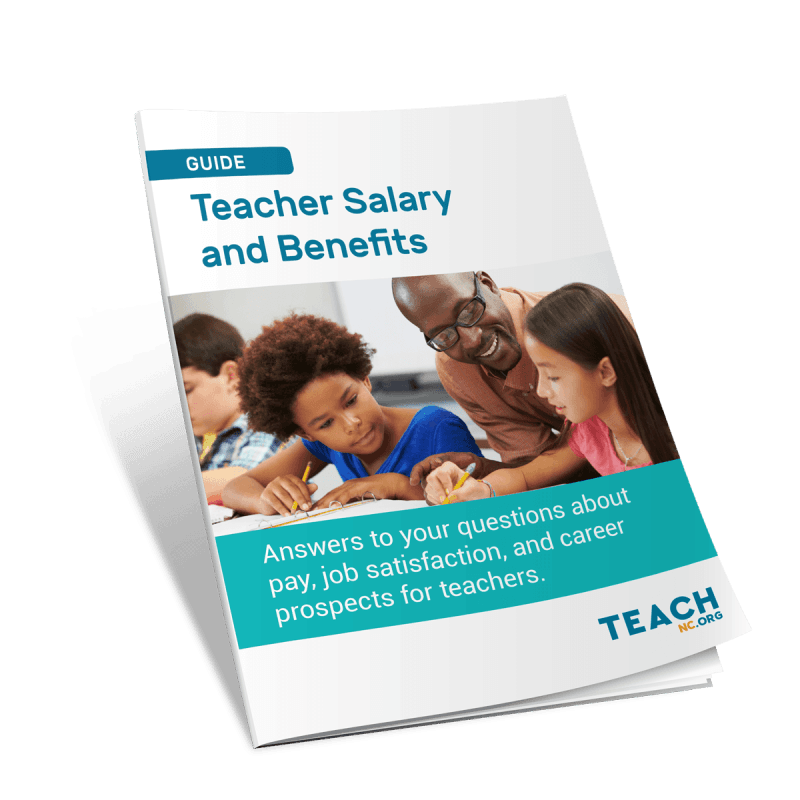 The cover of the TeachNC Teacher Salary & Benefits Report